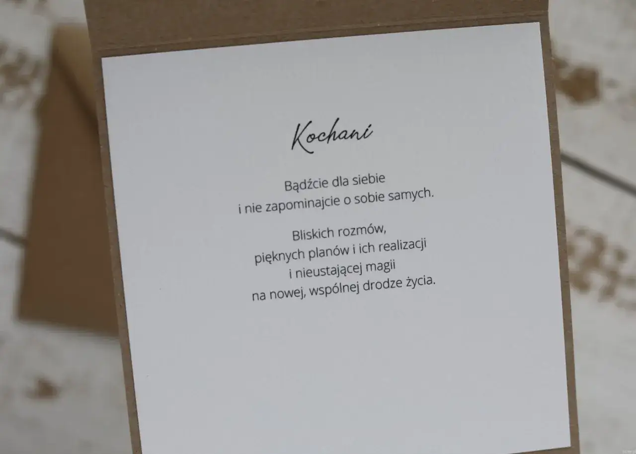 Kochani, niech Wasze wspólne życie będzie pełne pięknych rozmów i realizacji planów. Te cytaty z życia przypominają o magii bycia razem.