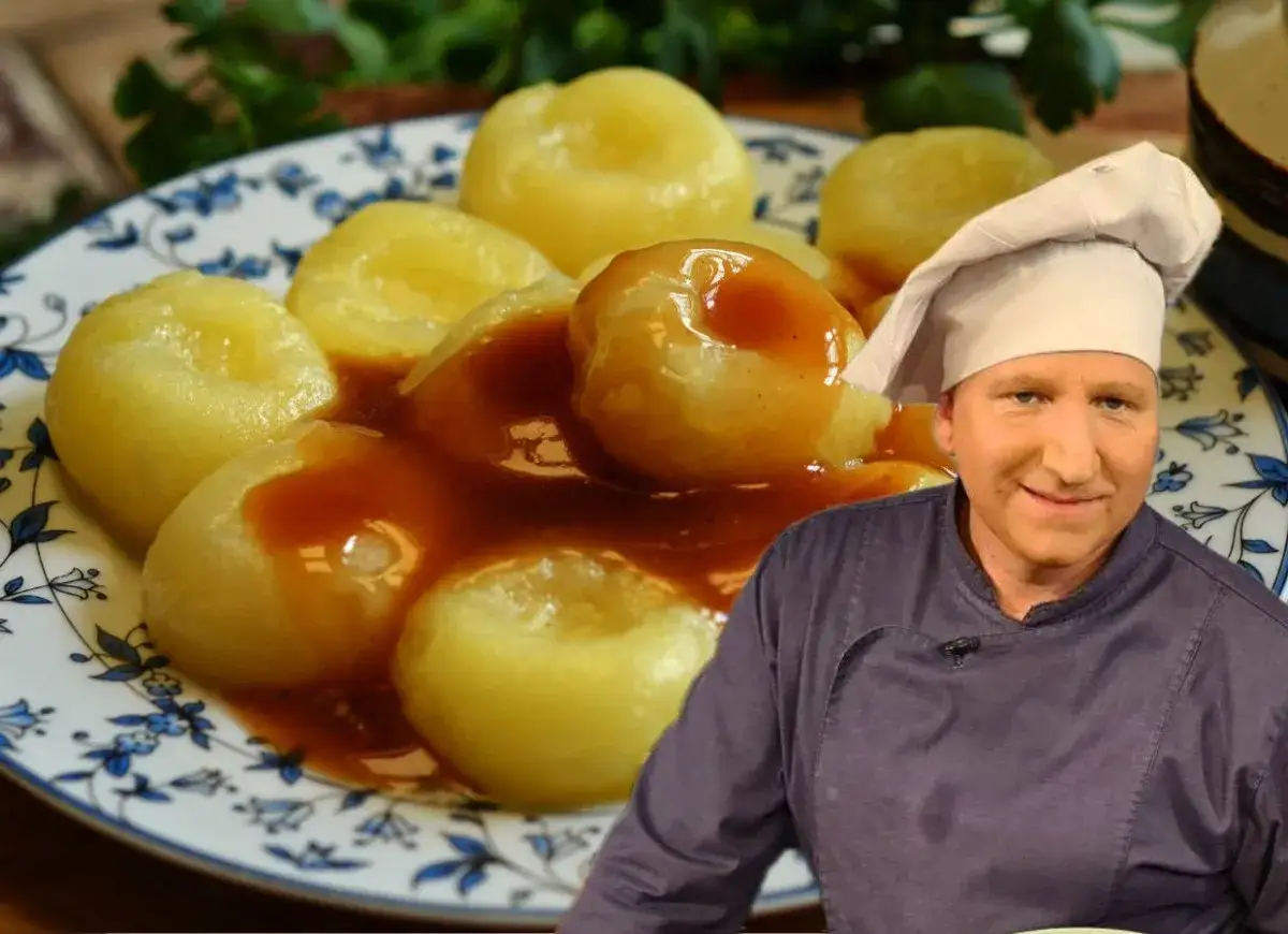 kluski śląskie w garnku gotowanie
