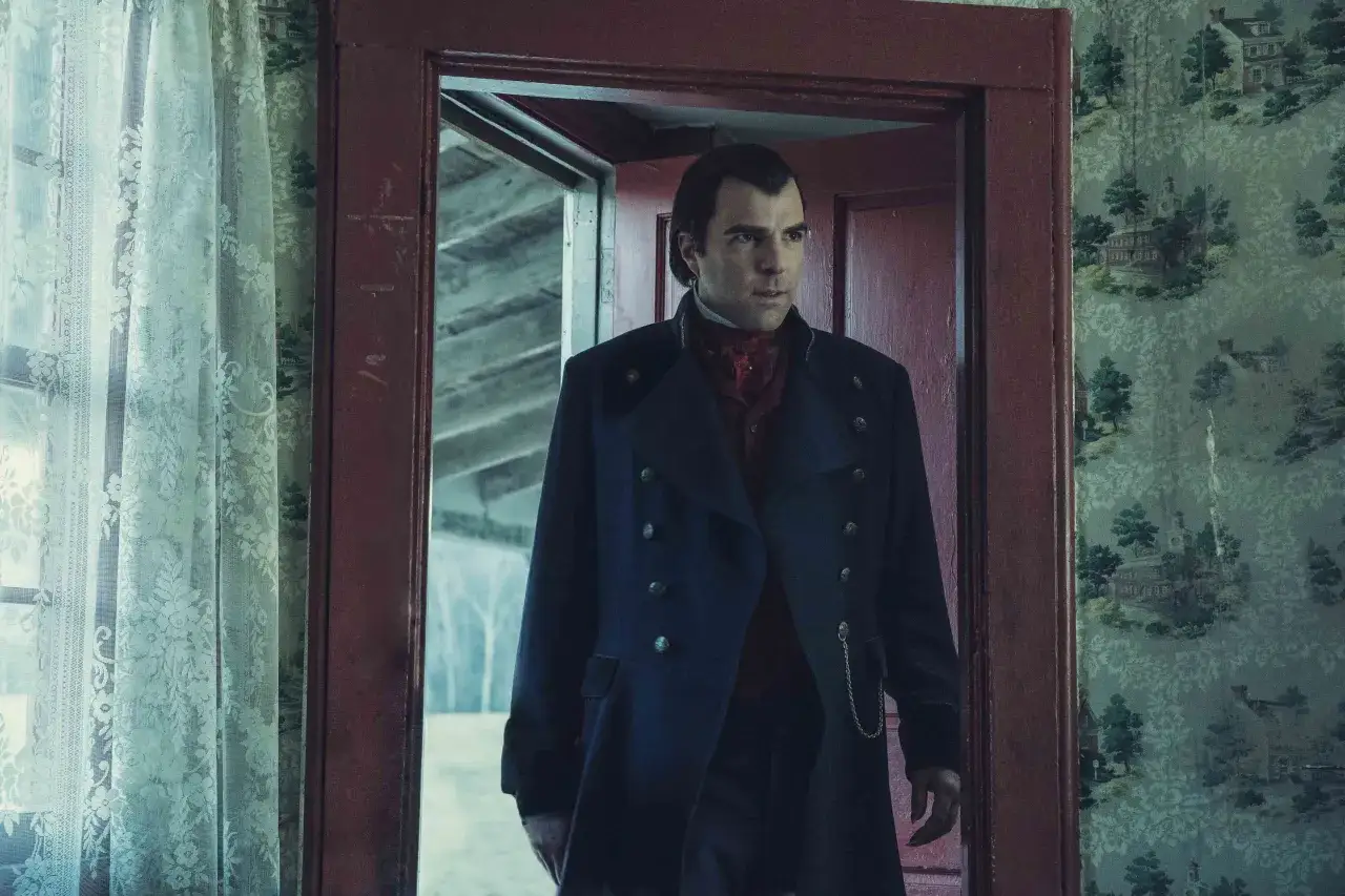 Zachary Quinto jako Charlie Manx w serialu NOS4A2