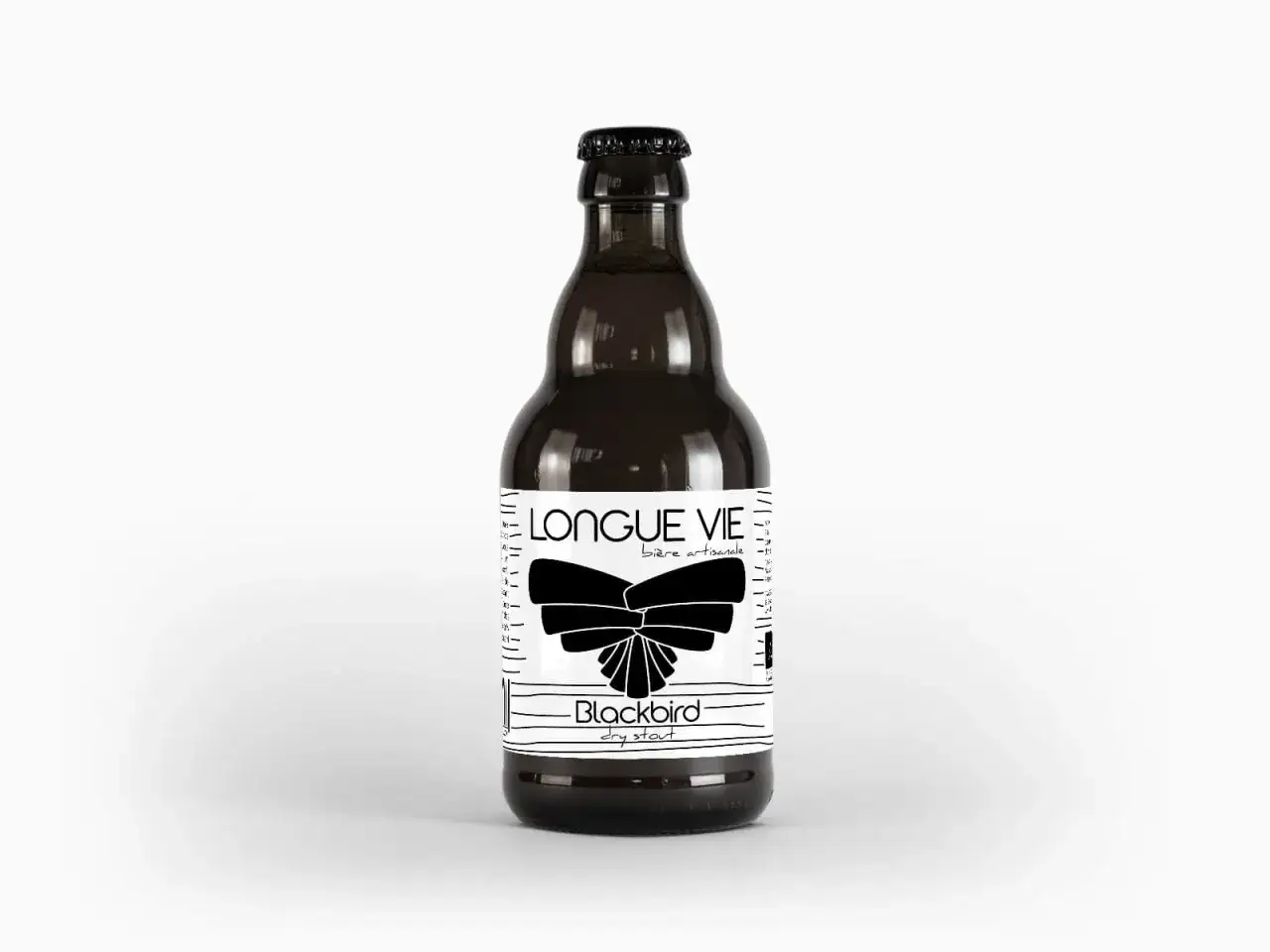 Bouteille de bière artisanale 