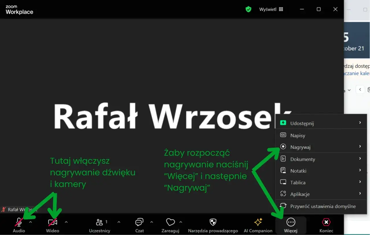 Jak nagrywać na komputerze? Kliknij 