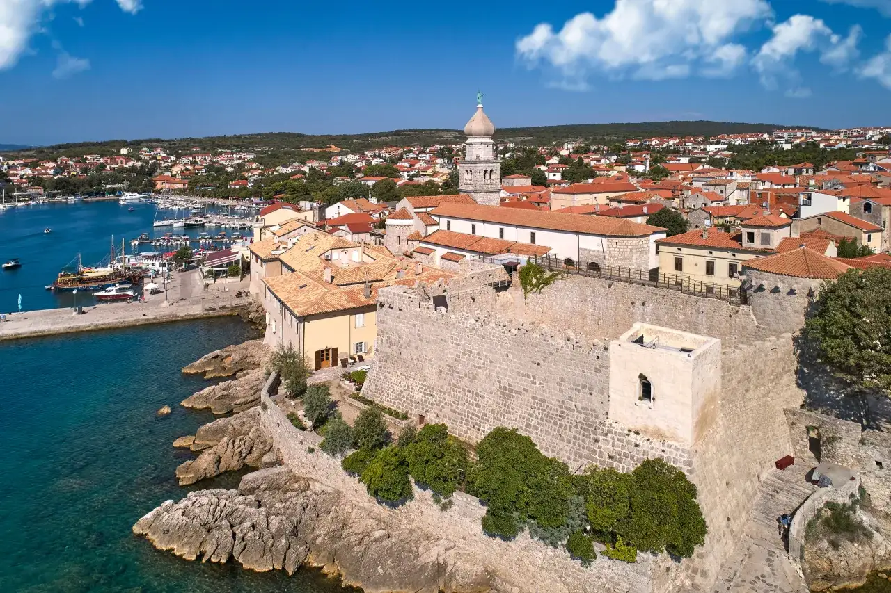 Historyczne centrum miasta Krk, Chorwacja