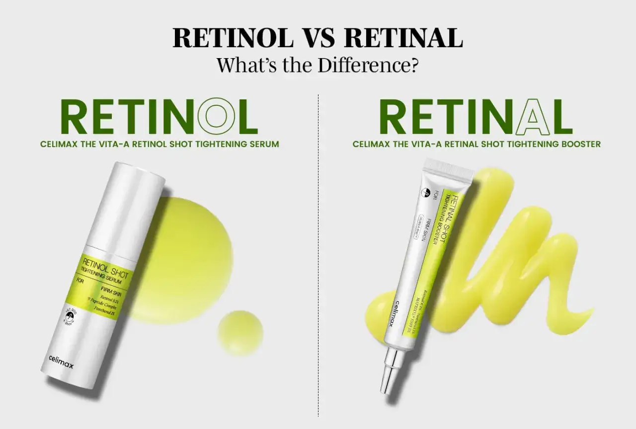 Retinol vs Retinal: Cimax serum och booster. Lär dig skillnaden mellan retinal och retinol för fastare hud.