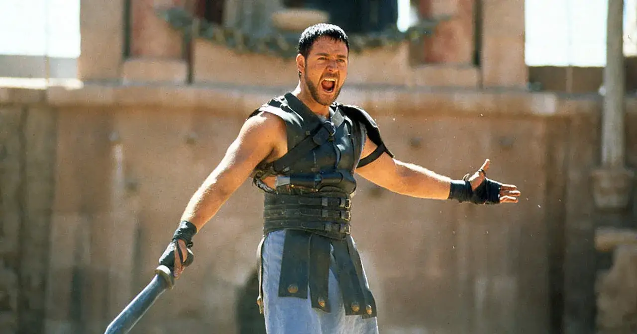 Russell Crowe jako Maximus w
