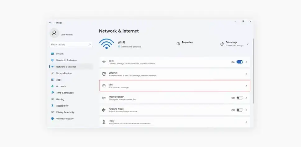 Jak wyłączyć VPN Windows 10 ustawienia sieci
