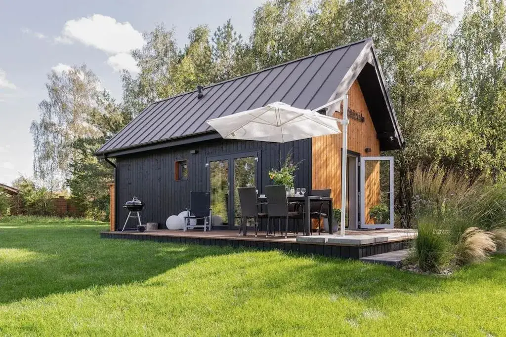 luksusowy domek nad jeziorem pomorskie sauna balia