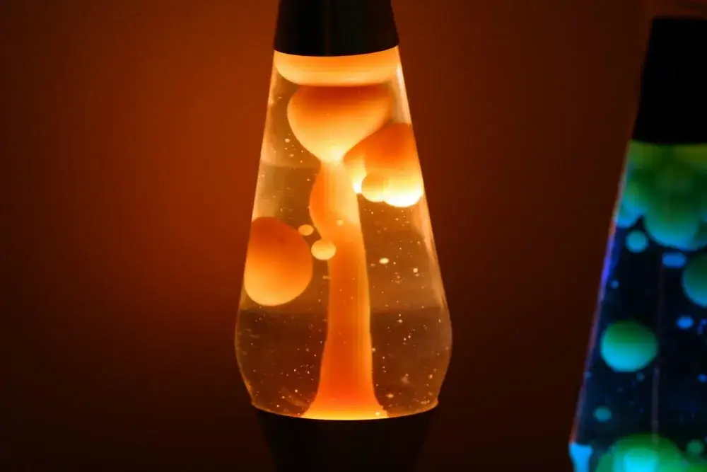 lampa lawa impreza lata 60