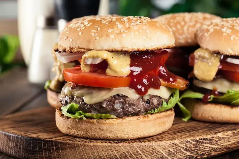 Klasyczne warzywa do burgera