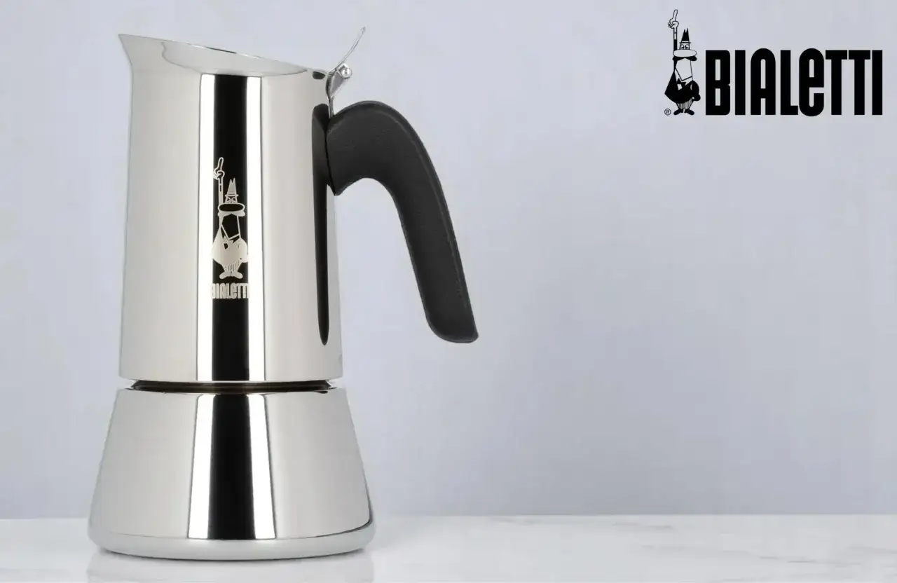 Stalowa kawiarka indukcja Bialetti. Dowiedz się, jak używać, by cieszyć się aromatyczną kawą.