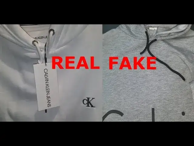 bluza Calvin Klein oryginalna vs podróbka