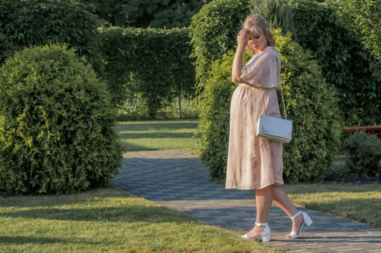 wygodne eleganckie buty na wesele w ciąży