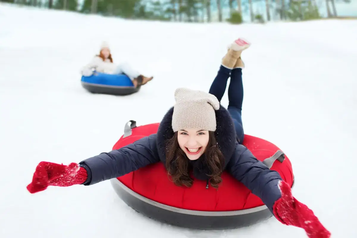 Snowtubing w górach