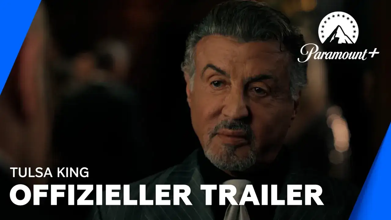 Sylvester Stallone im Trailer zu Tulsa King, dem neuen Stream-Hit von Paramount+.