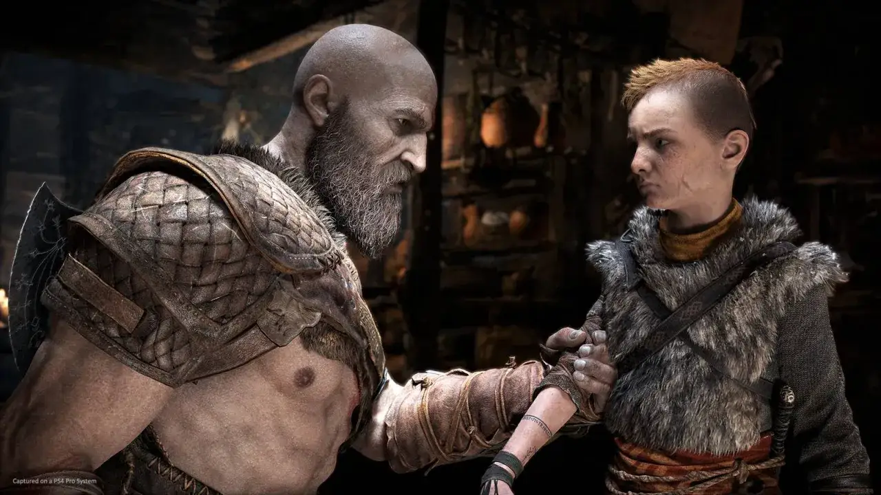 Kratos i Atreus w grze God of War. Ile godzin zajmie ich podróż?