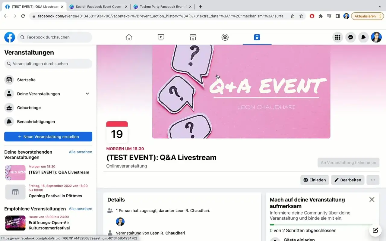 Skuteczne zaproszenia na wydarzenie Facebook