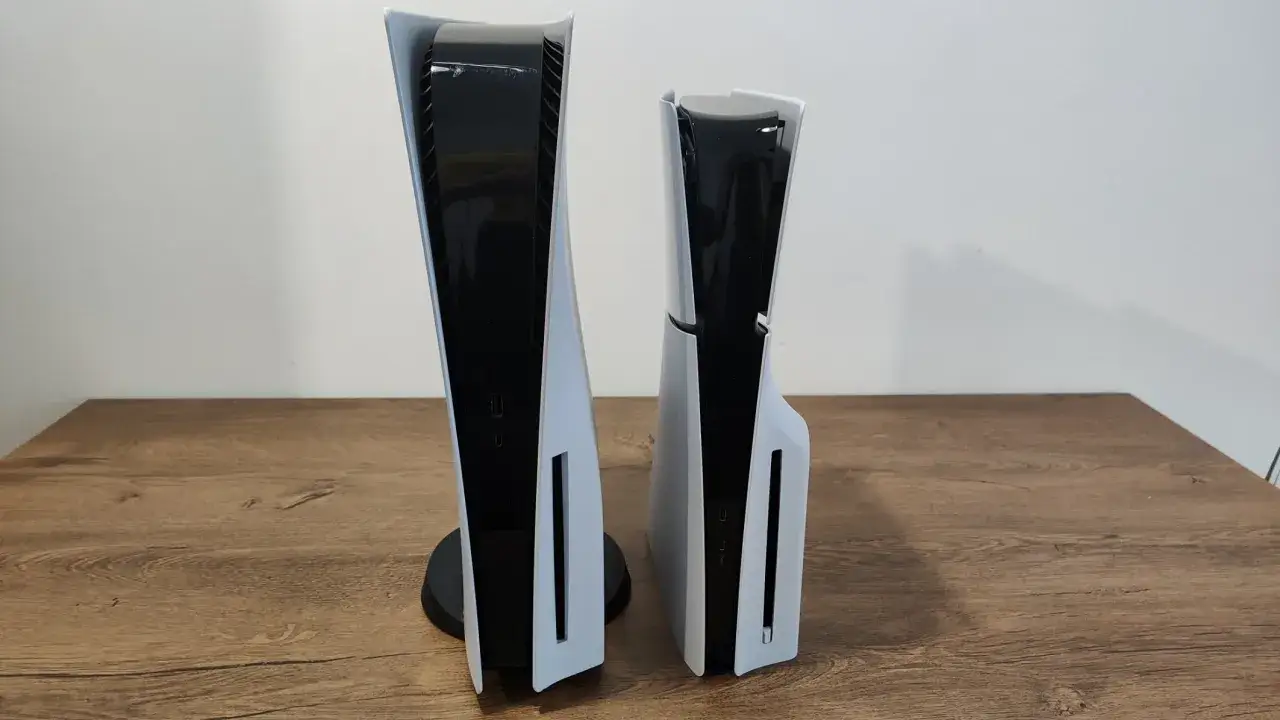 por&oacute;wnanie modeli PS5 Fat Slim Pro