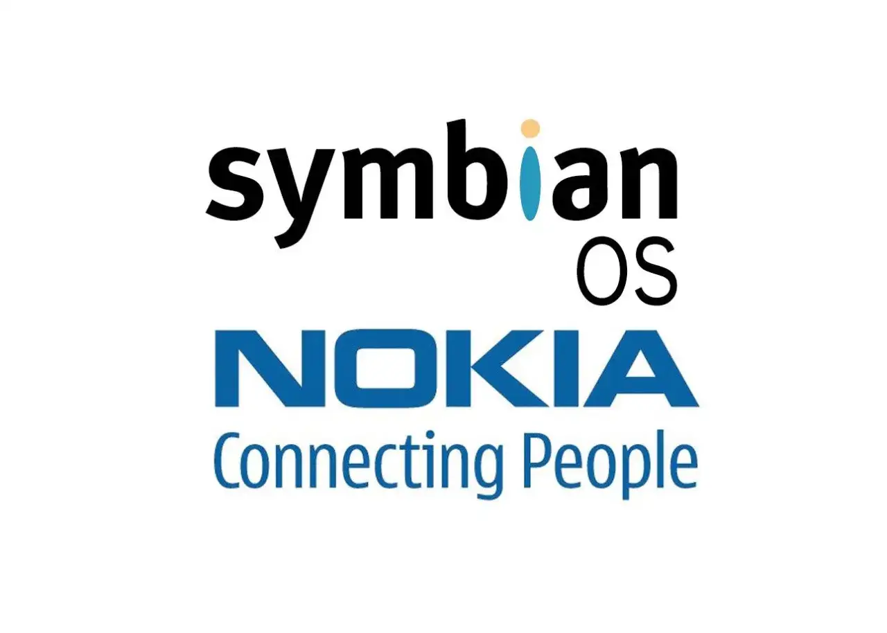 Logo Symbian OS i Nokia Connecting People.