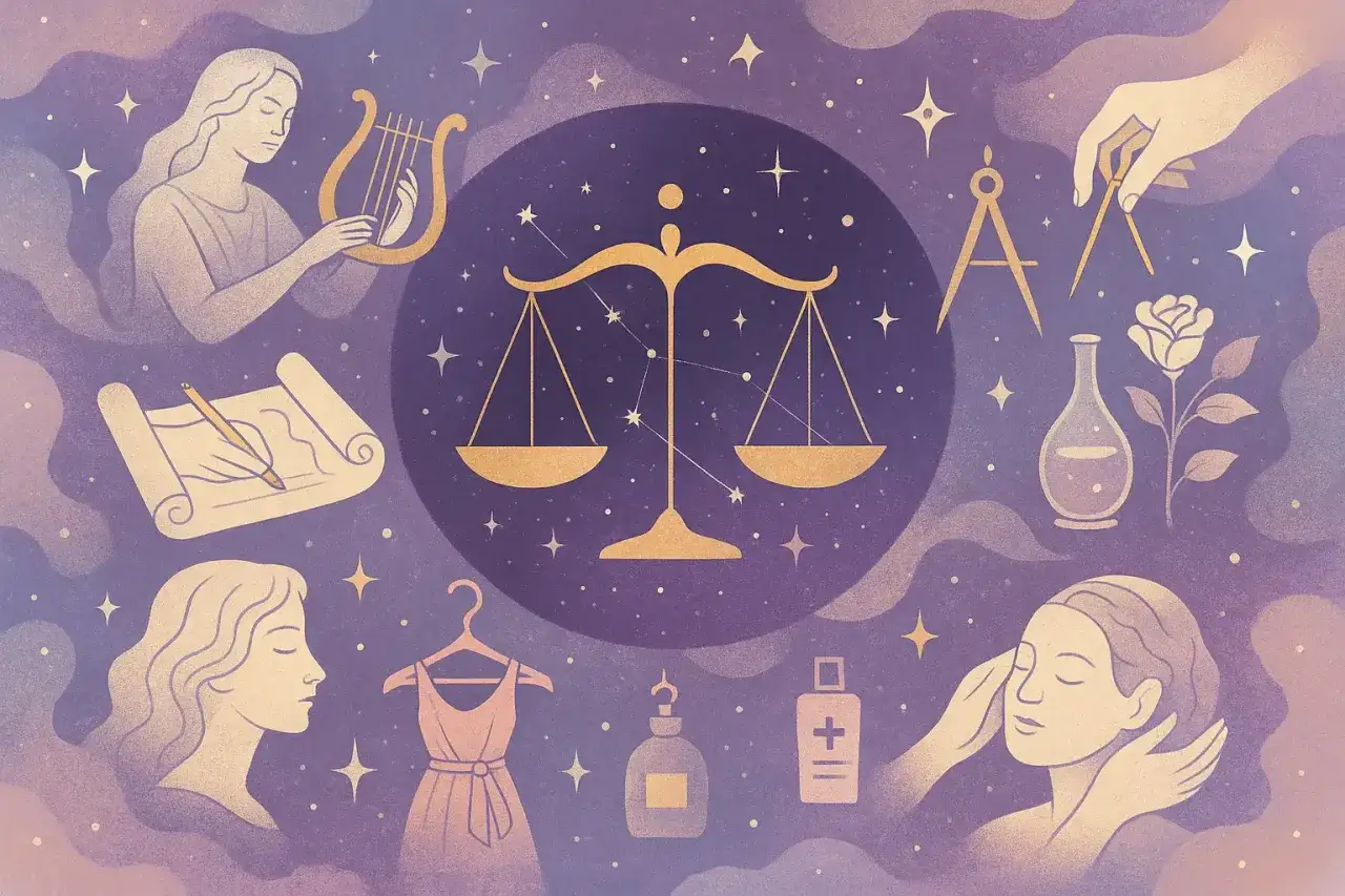 Mężczyzna Waga astrologia estetyka harmonia
