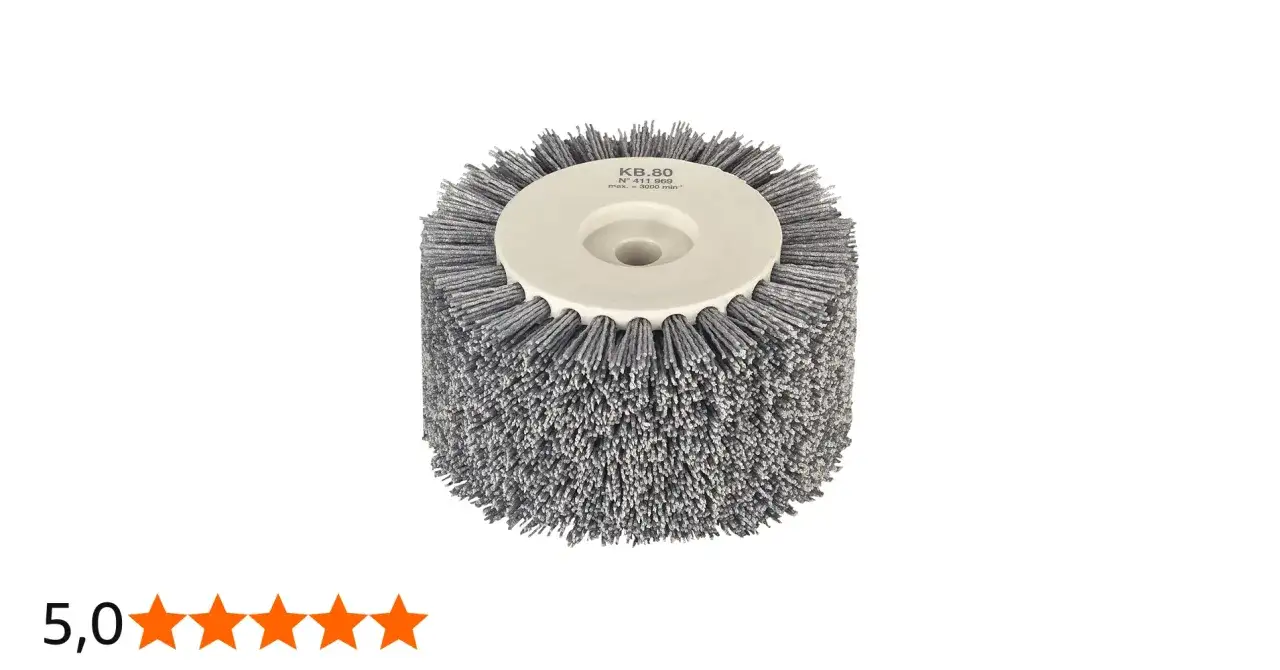 Brosse cylindrique pour enlever la rouille et la peinture. Idéale pour le rustofix.