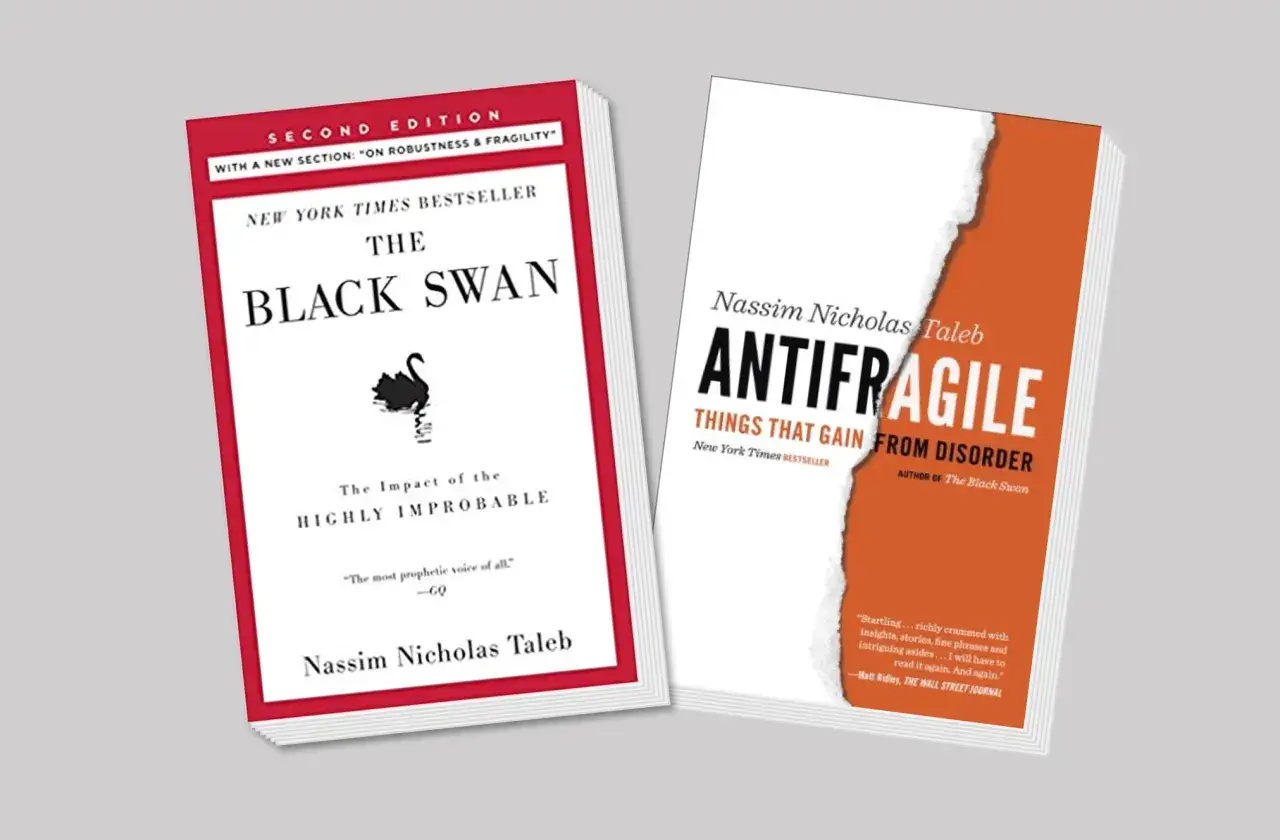 Zwei B&uuml;cher von Nassim Nicholas Taleb: 