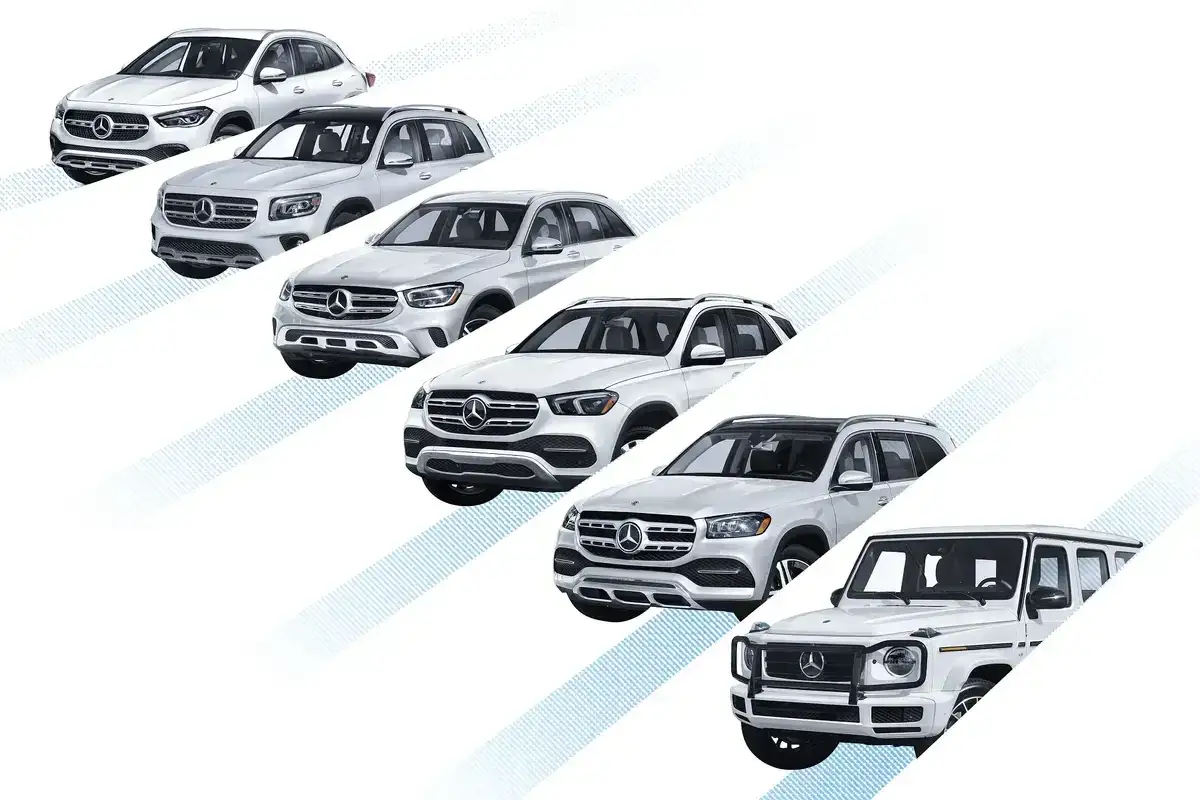 Różne modele mercedes suv, od kompaktowych po luksusowe, prezentują bogactwo oferty.