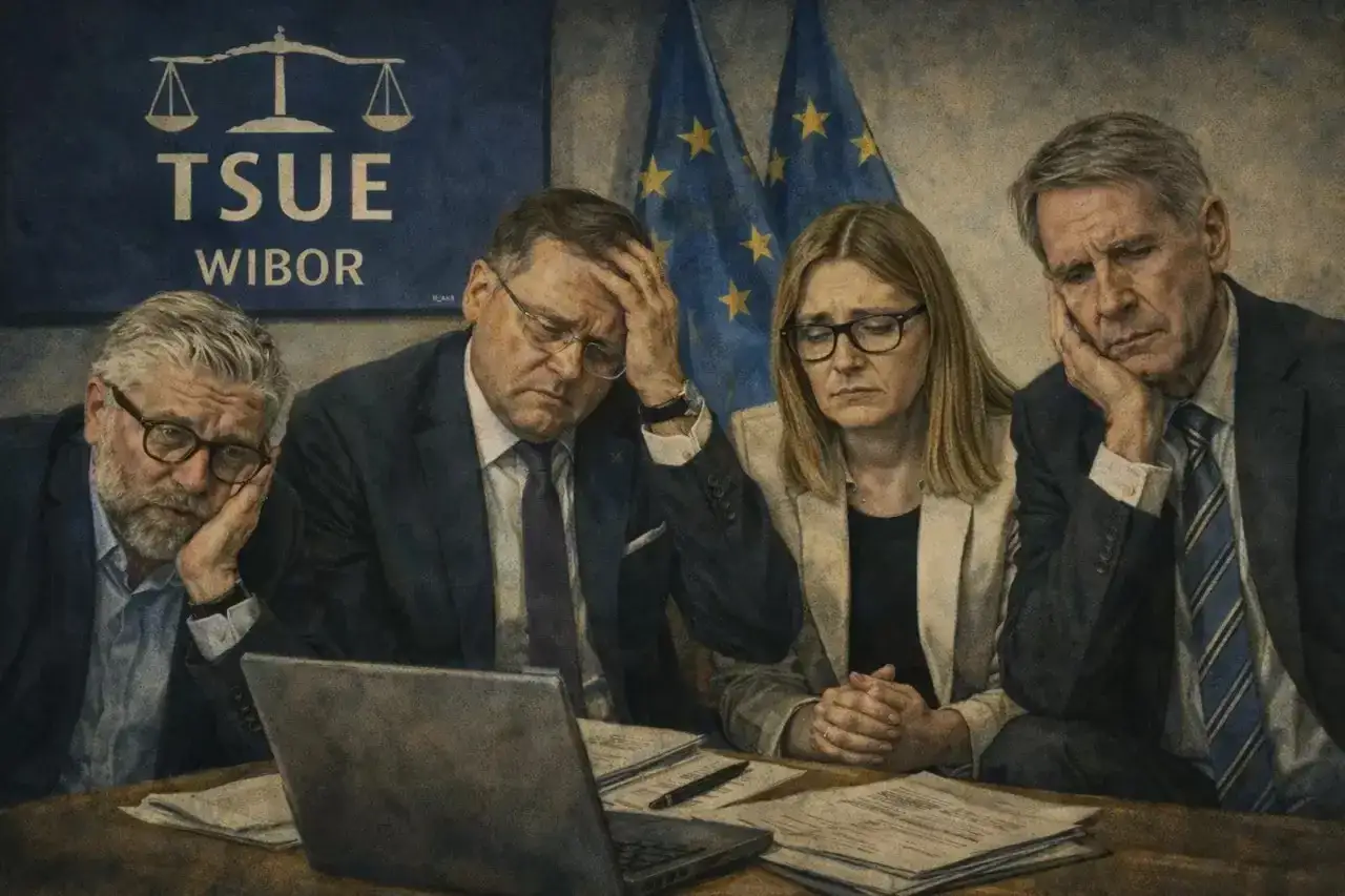 Czterech sędziów TSUE zmartwionych po wyroku w sprawie WIBOR.