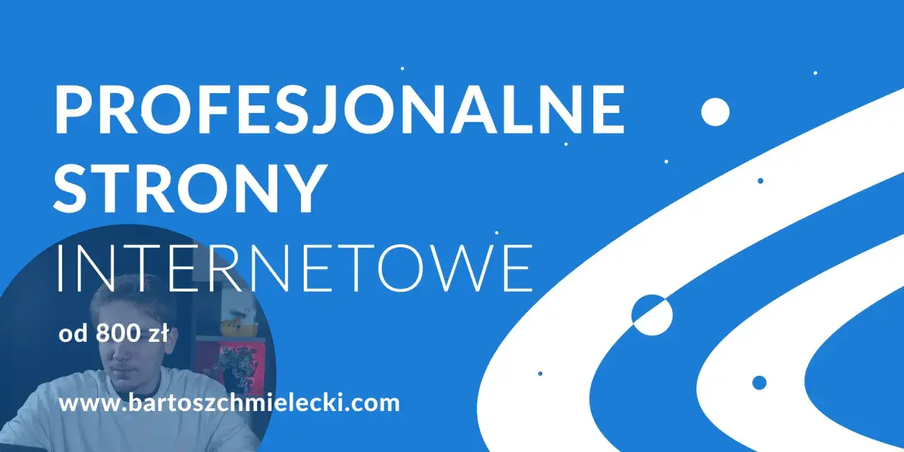 Profesjonalne strony internetowe od 800 zł. To strona wizytówka przykład, która prezentuje ofertę.