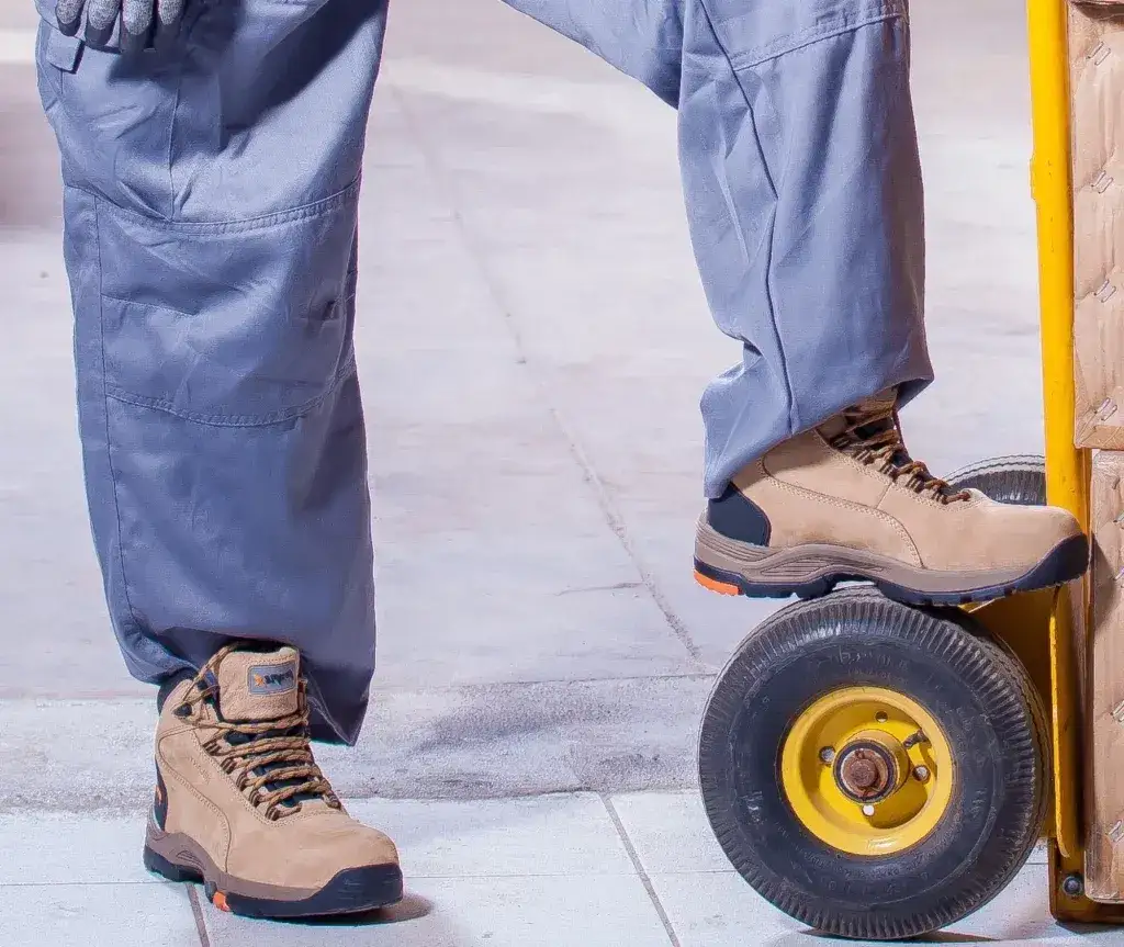 buty robocze dla różnych zawodów lub obuwie ochronne w różnych środowiskach