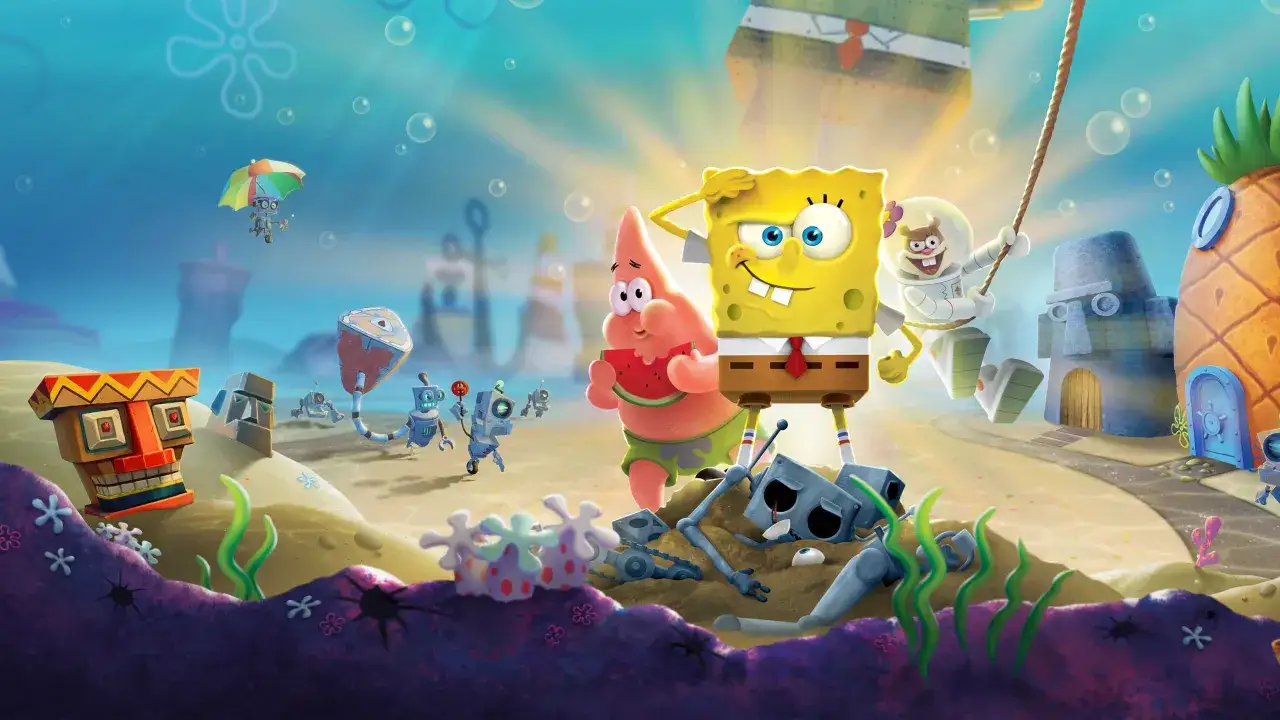Zdjęcie Graj w SpongeBoba SquarePants na PS4 - kup grę już dziś!