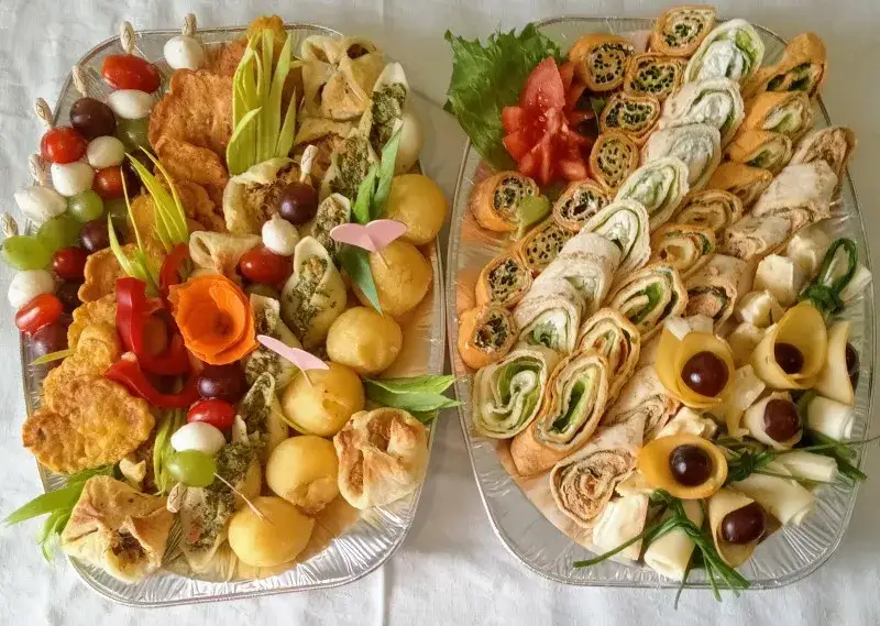 przykładowa zimna płyta na chrzciny