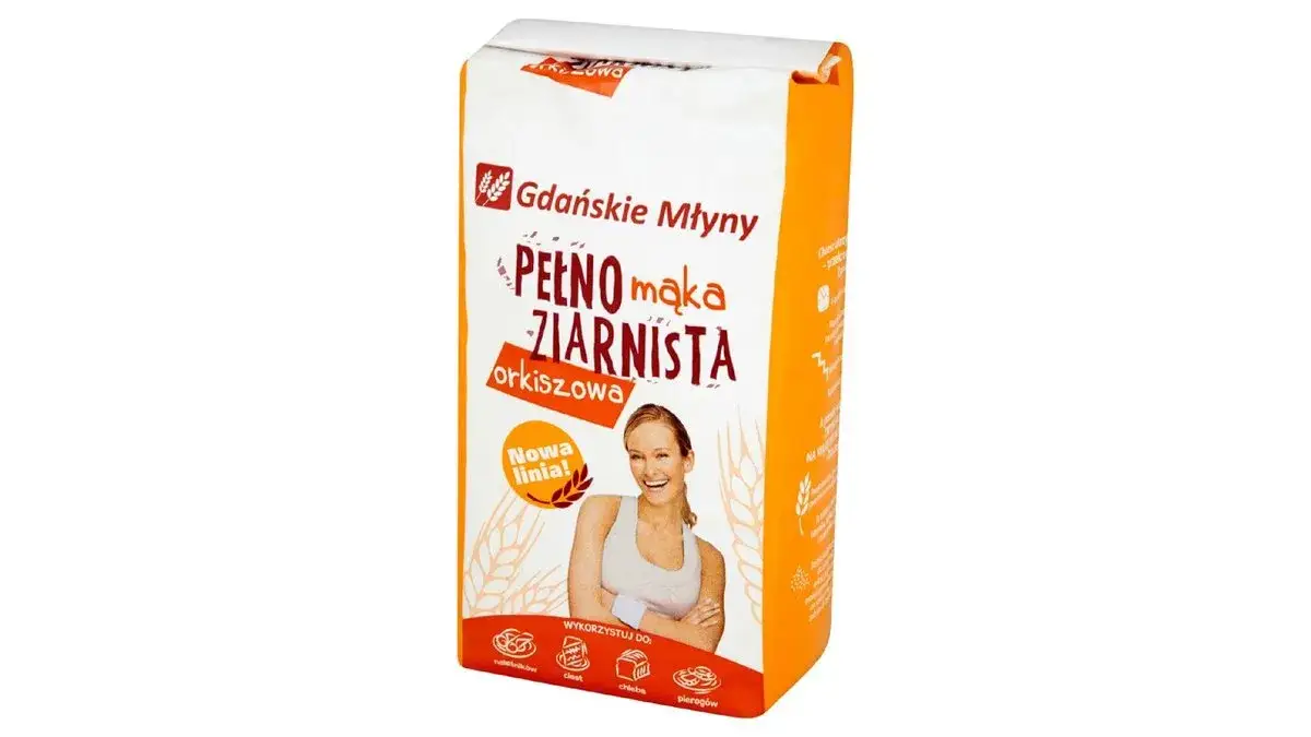 mąka orkiszowa Gdańskie Młyny opakowanie