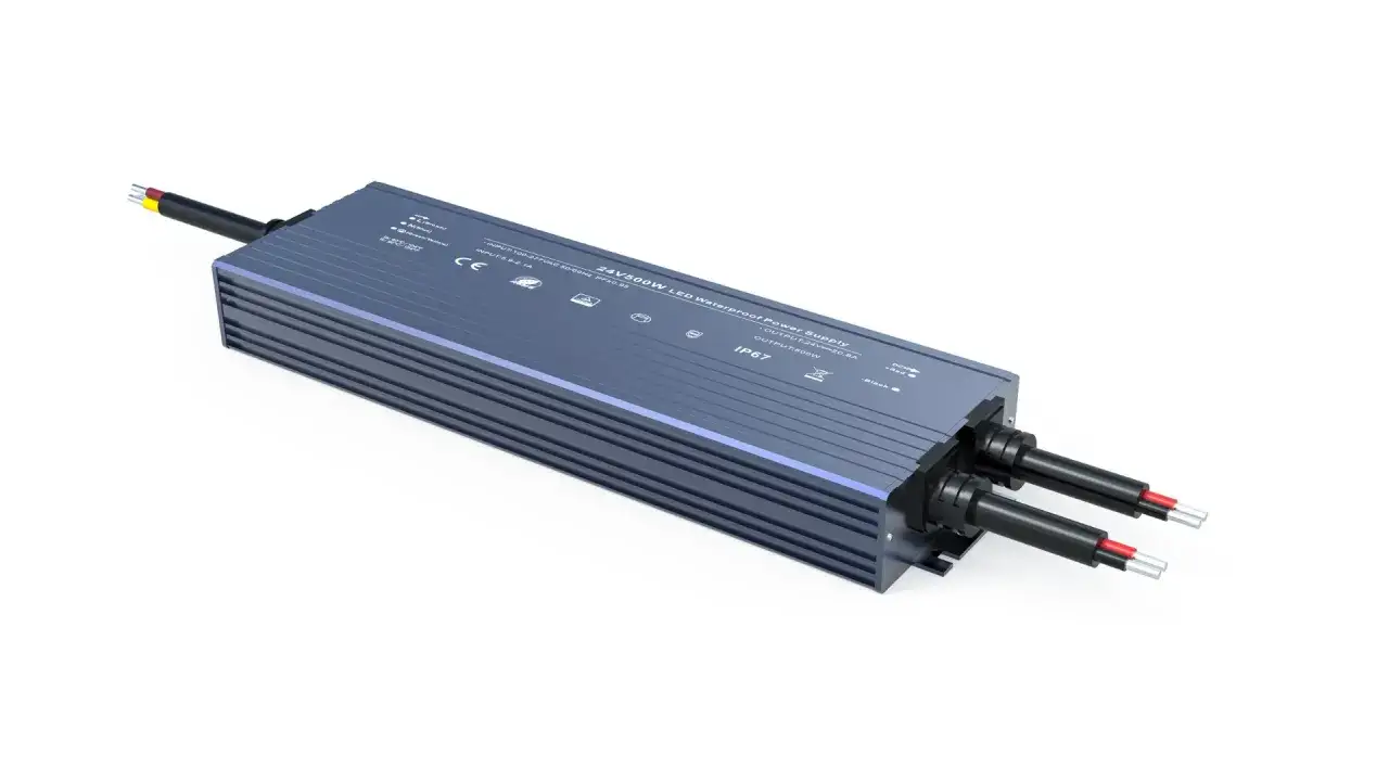 Wodoodporny zasilacz LED 24V 500W, IP67. To jest zasilacz co to za urządzenie?