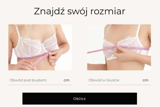 Zdjęcie Jak sprawdzić jaki ma się rozmiar biustu, aby uniknąć niewłaściwego dopasowania