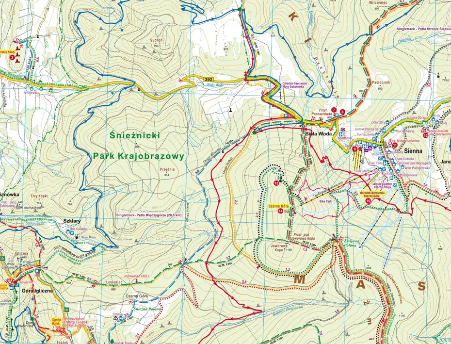 Zdjęcie Masyw Śnieżnika w Sudetach: kompletny atlas szlaków i głównych atrakcji