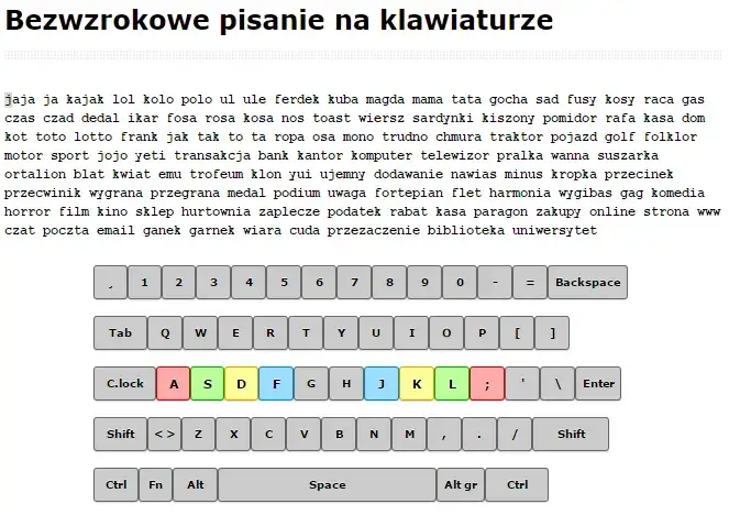 Zdjęcie Najlepszy test pisania bezwzrokowego: Sprawdź swoje umiejętności