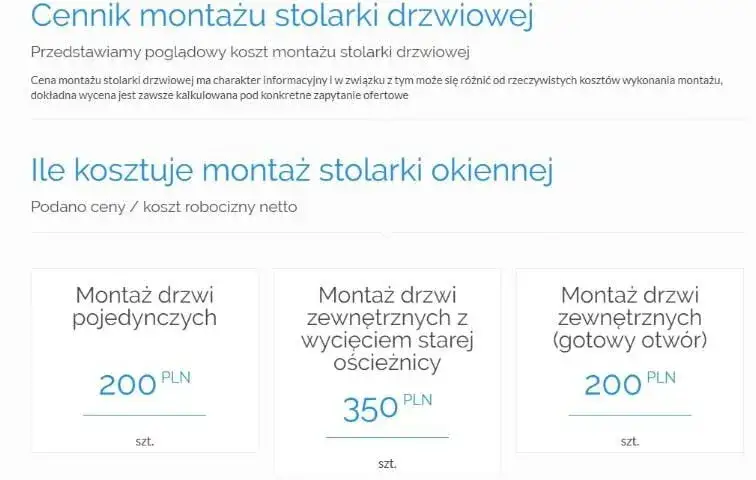 Zdjęcie Montaż drzwi zewnętrznych: Koszt, cennik i kluczowe czynniki