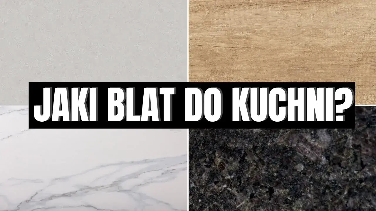 porównanie blat konglomerat drewno laminat
