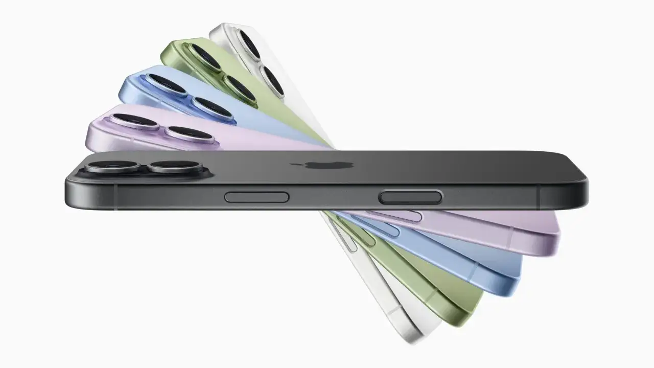 Jaki jest najnowszy iPhone? Oto jego najnowsze modele w różnych kolorach, ułożone kaskadowo.