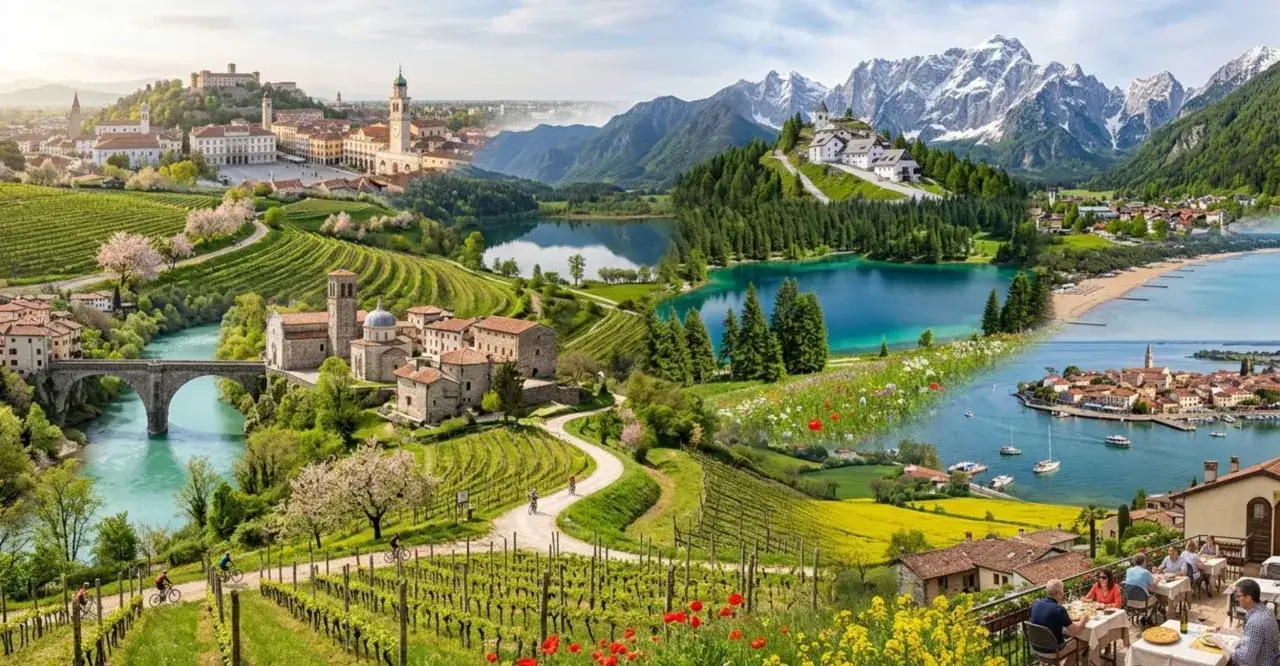 Borghi Friuli da visitare: colline, laghi alpini, spiagge e citt&agrave; storiche. Un viaggio tra natura e cultura.