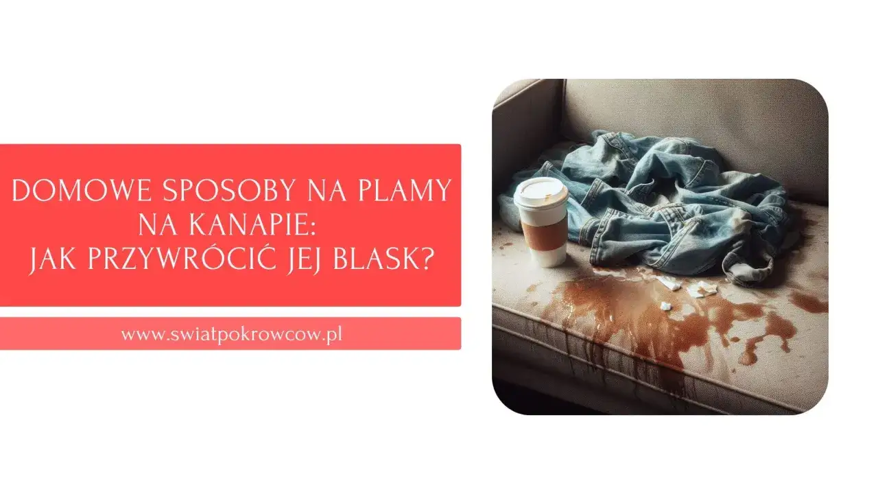 Plamy na kanapie po kawie? Sprawdź domowe sposoby na czyszczenie tapicerki meblowej i przywróć jej blask.