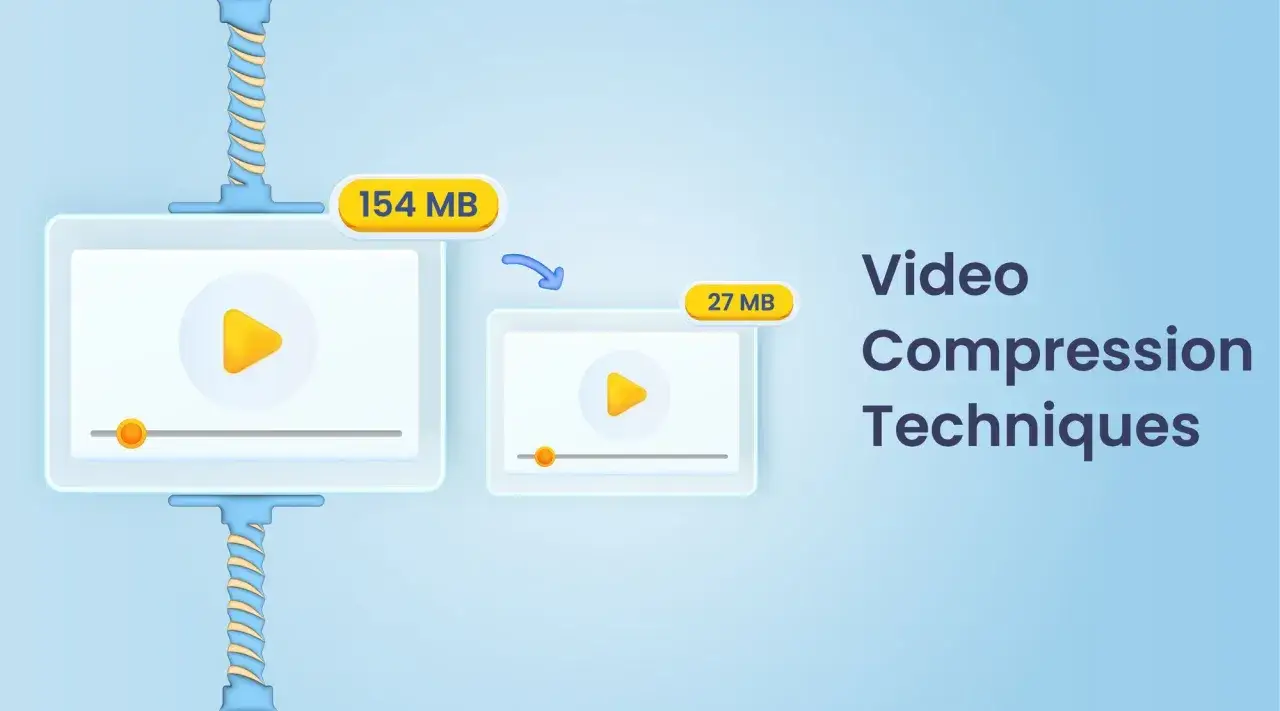 Dowiedz się, jak zmniejszyć rozmiar filmu z 154 MB do 27 MB dzięki technikom kompresji wideo.
