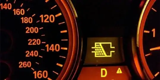 BMW E90 DPF regeneration dashboard light