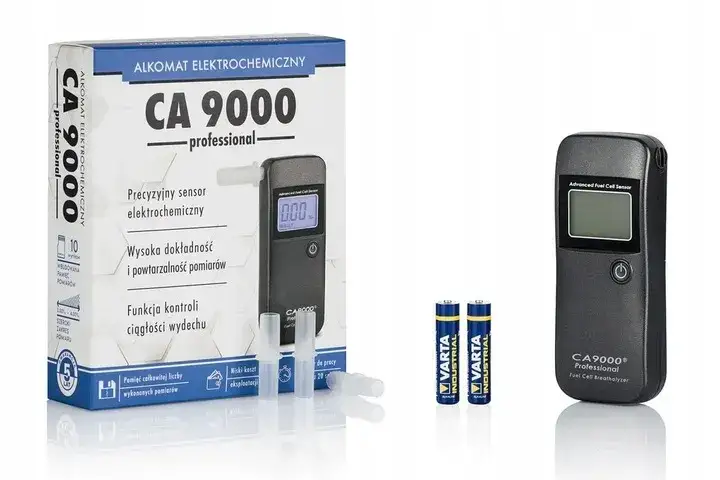 Prawdziwy alkomat elektrochemiczny