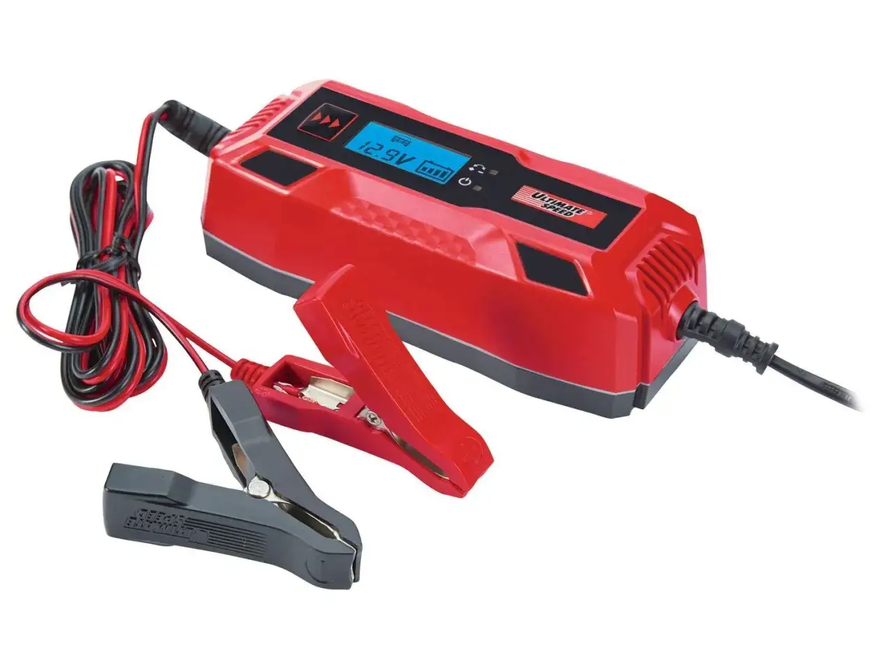 Prostownik Ultimate Speed ULGD 5.0 w pudełku z akcesoriami
