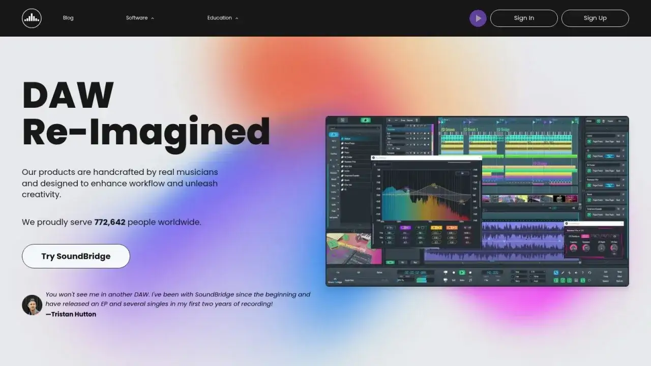 D&eacute;couvrez SoundBridge, un logiciel beatmaking gratuit pour lib&eacute;rer votre cr&eacute;ativit&eacute; musicale. Interface intuitive et puissante.
