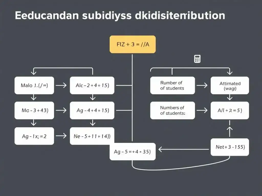 Wzór na subwencję oświatową schemat
