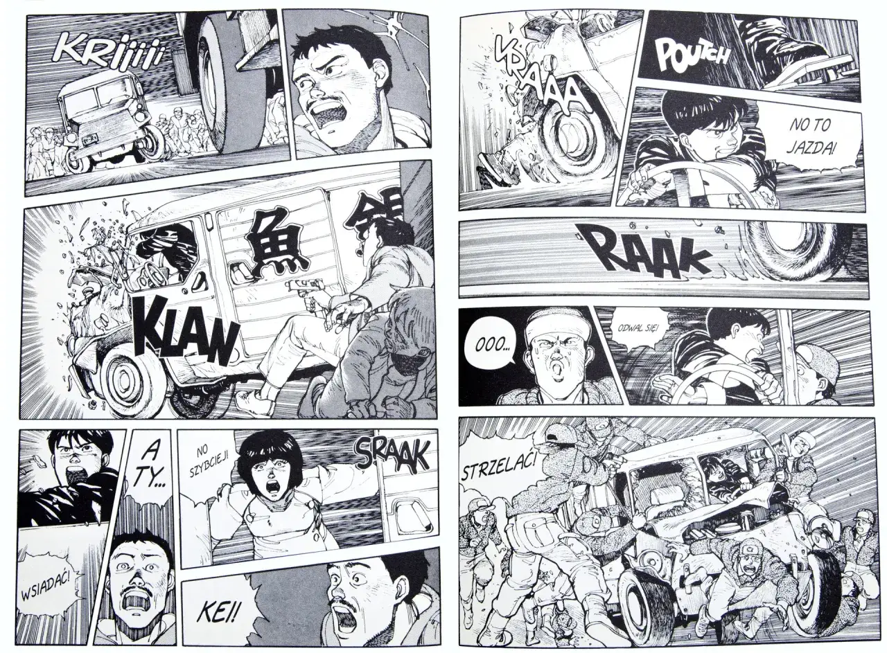 Uczeń rysuje komiks ołówkiem