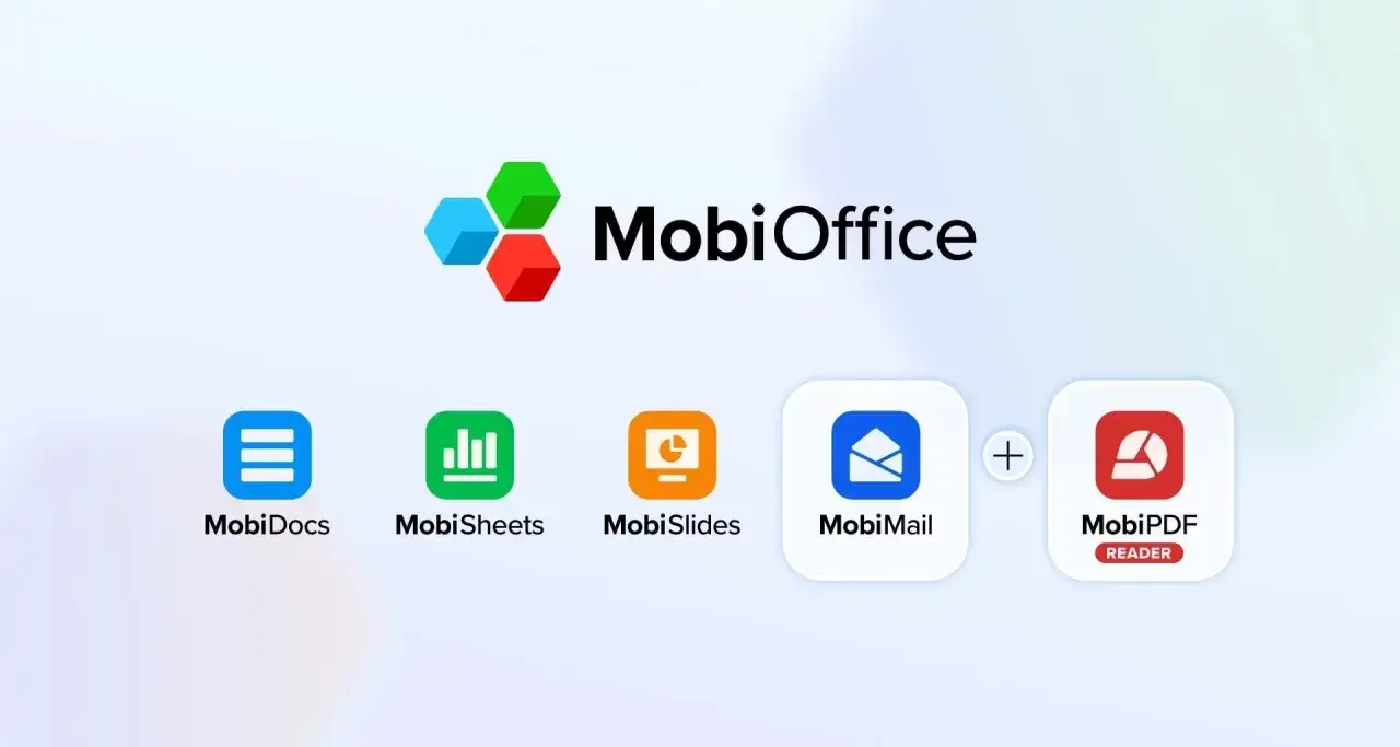 MobiOffice: pakiet office za darmo. Aplikacje MobiDocs, MobiSheets, MobiSlides, MobiMail i MobiPDF Reader.