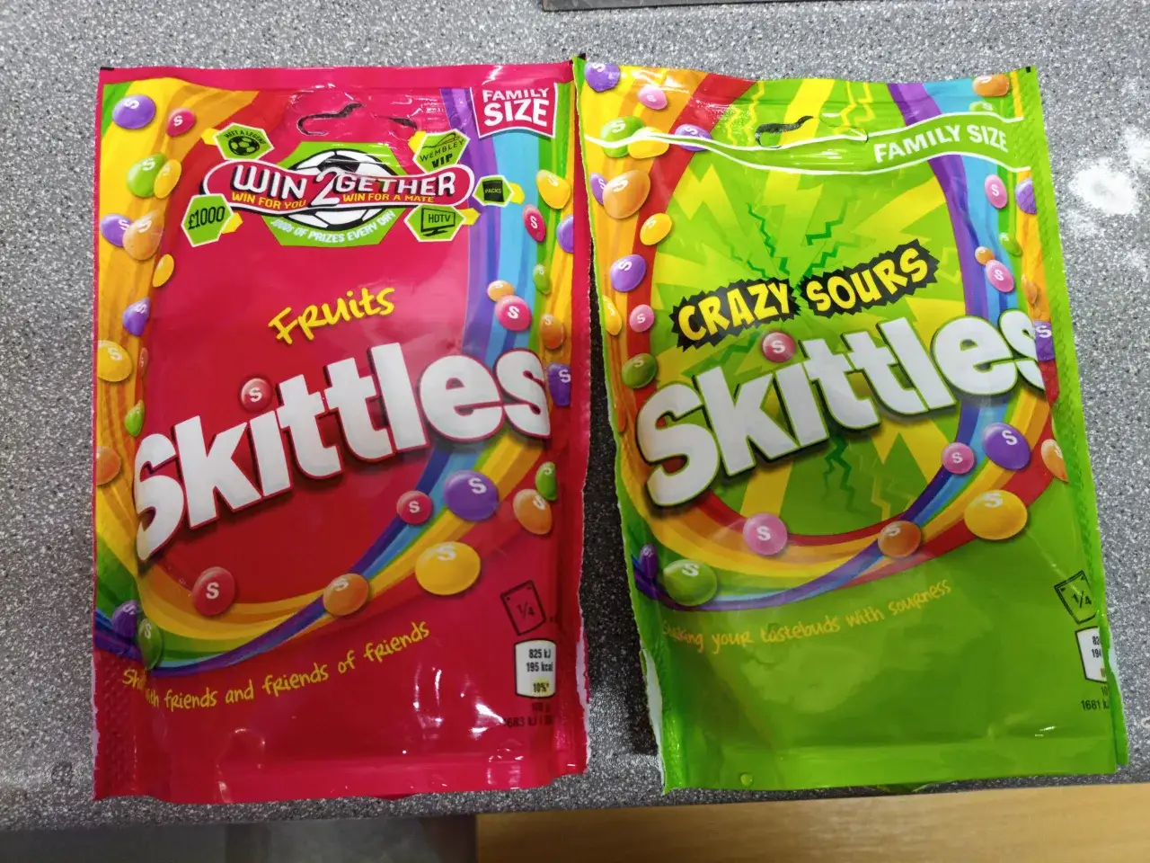 opakowanie Skittles skład wegański