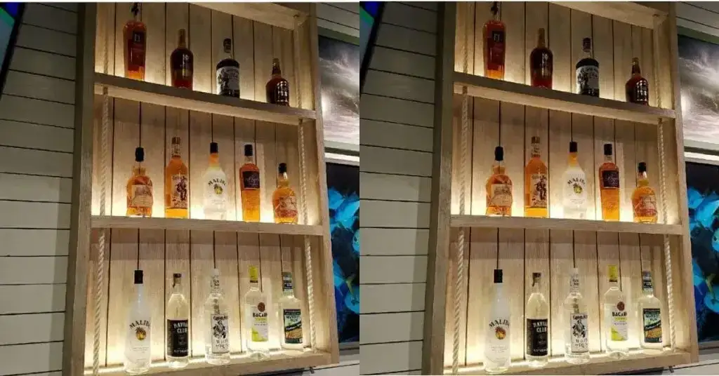 R&oacute;żne typy p&oacute;łek na napoje do domu, inspiracje aranżacyjne